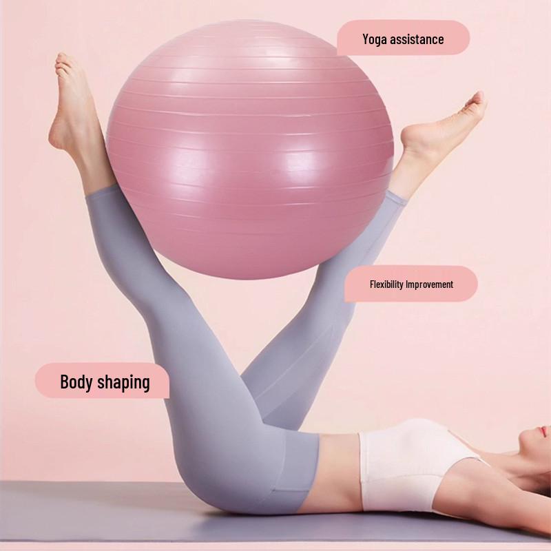 Zesílený PVC výbuchuvzdorný balanční míč na jógu a pilates pro fitness, porod a senzorický trénink