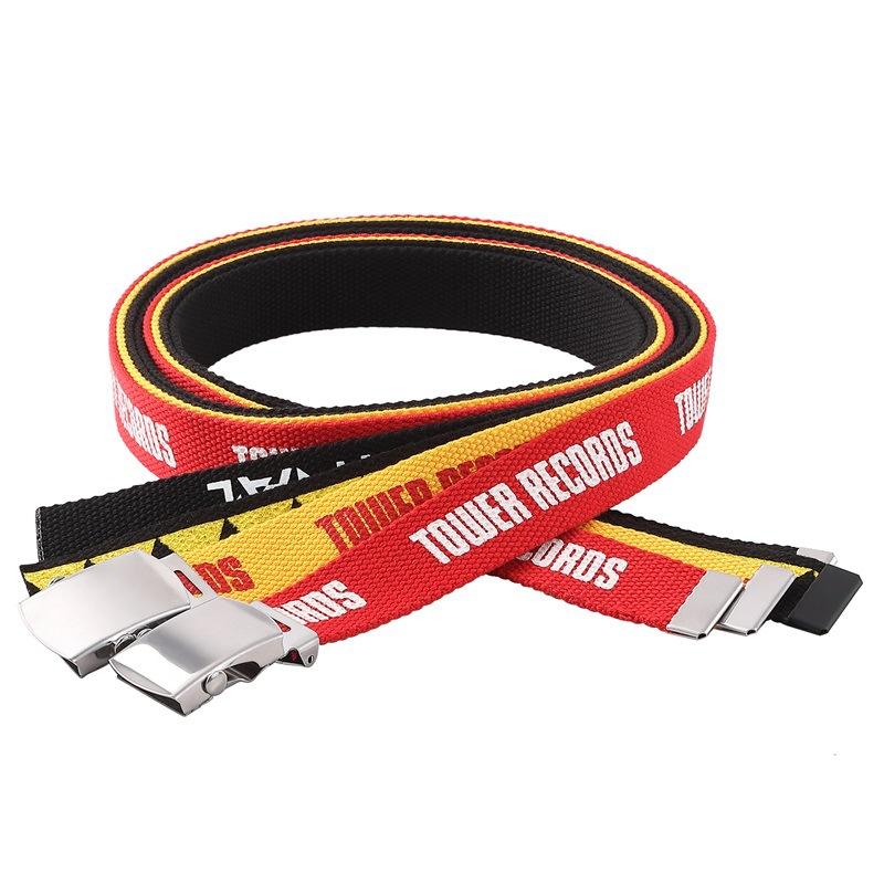 

Belt direct sales, Japanese and Korean men s and women s trend fashion woven thin belt cotton belt multi-color selection 110-130cm