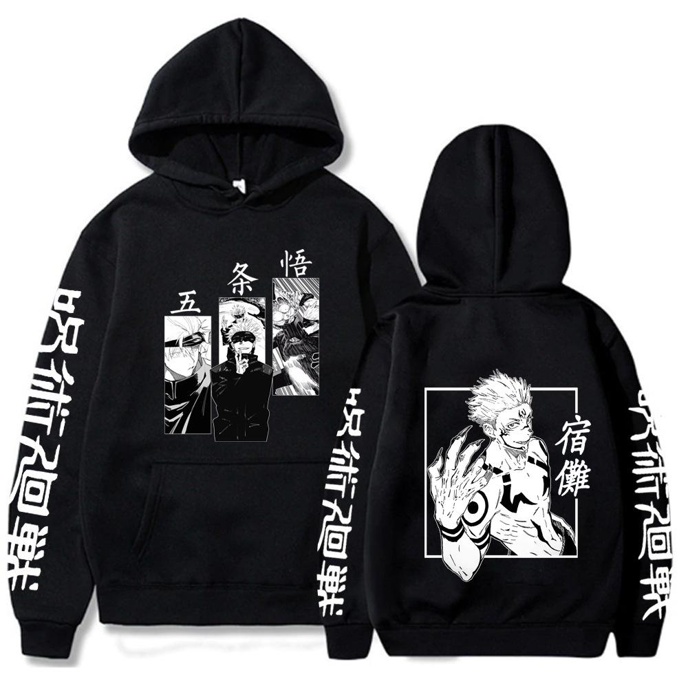 Anime Hoodies Jujutsu Kaisen Sweatshirt Satoru Gojo Sweatshi