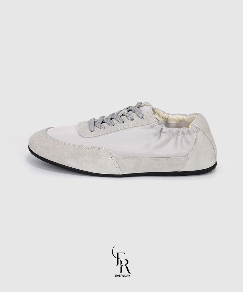 Florida Studio Everyday Andorra Suede Color Block Sneakers Light Grey Ed2630