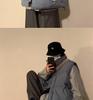 Men's Retro Hip Hop Cotton Down Vest - Warm Autumn/Winter American Style Jacket