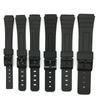 12/14/16/18/20/22mm Silicone Rubber Strap for Casio W800H A158/168 AE1200/1300 Watchband for SGW400 F91W F84 F105/108 Bracelet