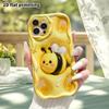 Phone Case: 2D Flat Design Suitable for iPhone 18 17 16 15 14 13 Pro Protective Case, Little Bee, Perfect Christmas and Halloween Holiday Gift