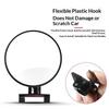 Durable Round Car Auxiliary Rearview Mirror 360 Rotation Wide Angle Convex Adjustable for Car Outdoor Long Term Parking Use