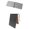 Vintage Men'S PU Leather Thin Wallet Solid Color Card Case Fashion Simple Wallet
