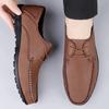 Fashion Men's Shoes Fashion Casual Leather Shoe Classic Business Dress Shoes Moccasins Italian Soft Leather Driving Shoes Mens Loafers