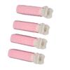4pcs Volumizing Hair Styling Clip Fixation Reusable Hollow Out Portable Clips Bangs Curler for Women Girls
