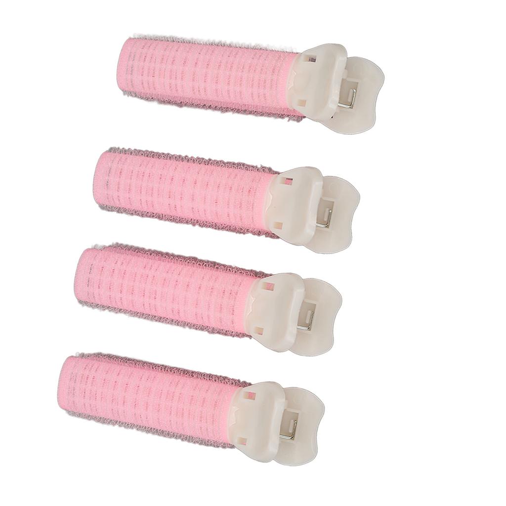 4pcs Volumizing Hair Styling Clip Fixation Reusable Hollow Out Portable Clips Bangs Curler for Women Girls