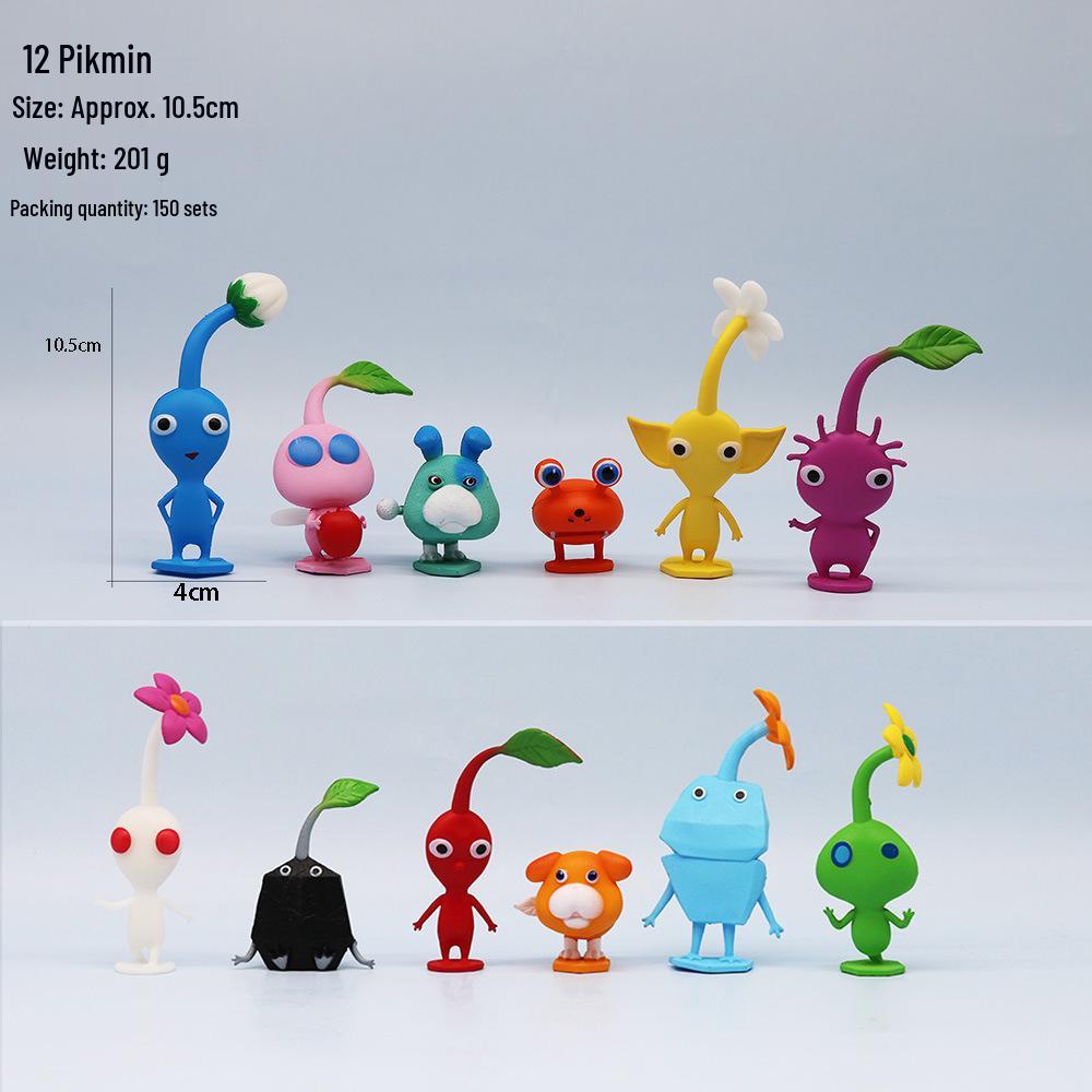 Pikmin Figures Set: Olimar Game Peripheral Ornament Model
