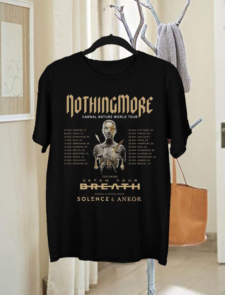 

Nothing More Band world tour in November 2025 T Shirt All Size BT737 Unisex T-Shirt S
