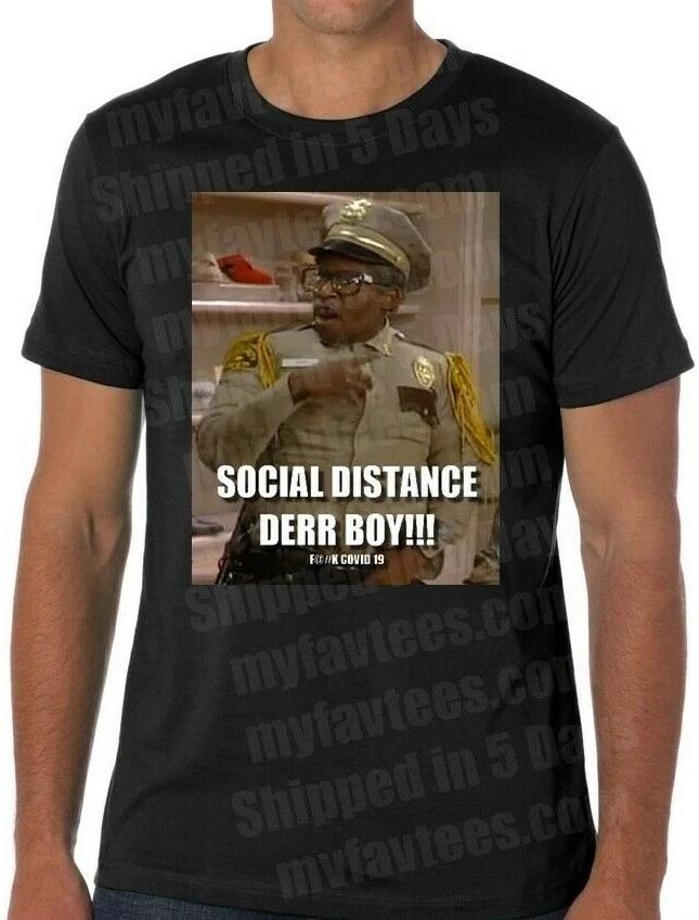 NEW Martin TV Series Otis Social Distance 2020 Funny Comedy T shirt L