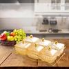 Tray Set with Individual Bowls for Entertaining