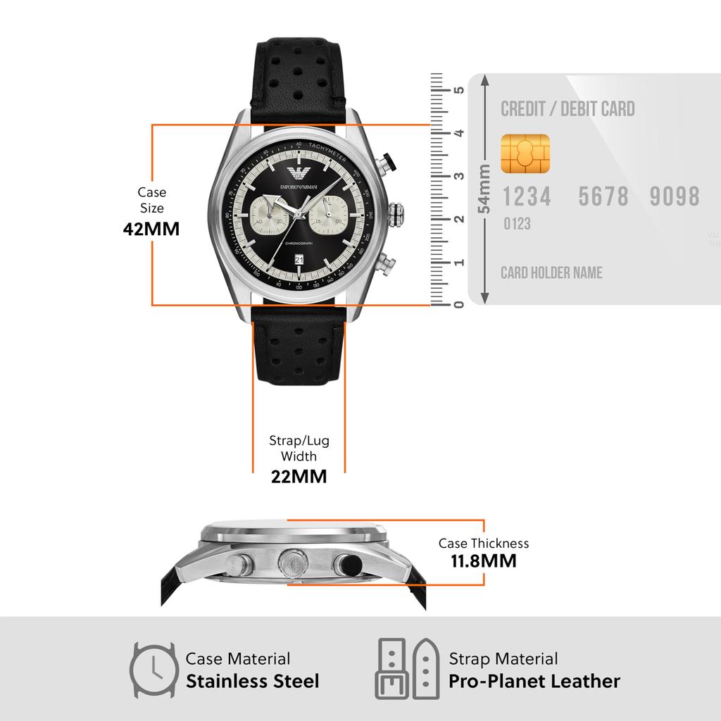 Watch NA AR11635 Black [Emporio Armani] Men's