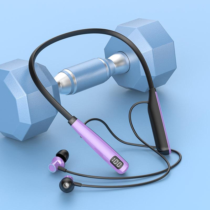 Bluetooth Headphone Neck Neck Wireless Motion Ultra Long Standby Battery Life Noise Reduction