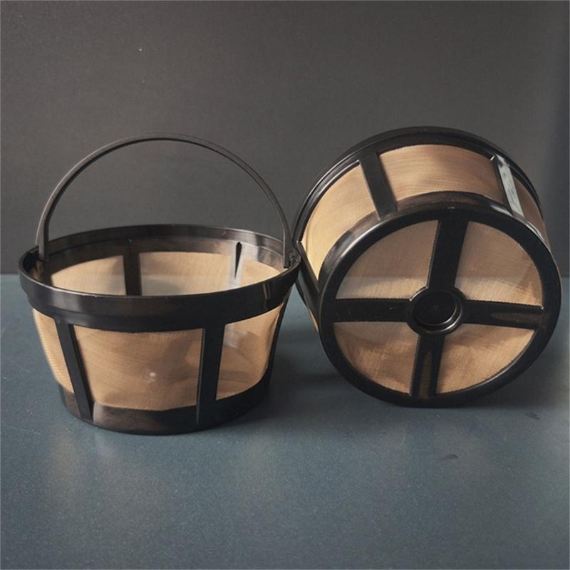 Universal Round Coffee Machine Filter 10 12 Cup Capacity User friendly Plastic Nonrust Steel Design Quick Brews Solution