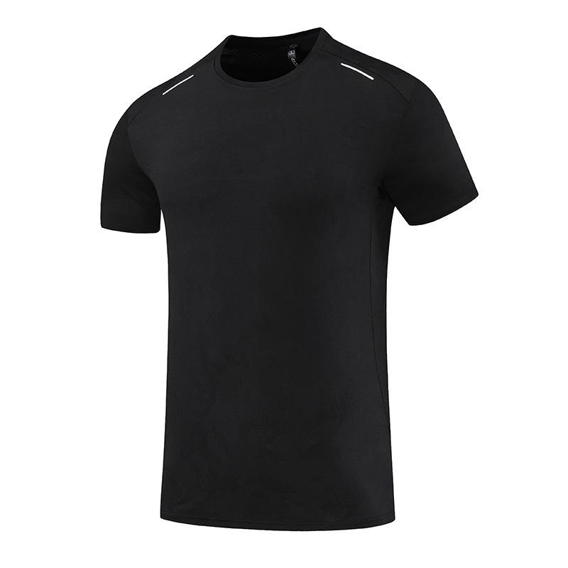 2024 Men's Quick-Dry Short-Sleeve Fitness Running T-Shirt for Outdoor Sports