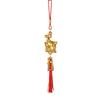 Handmade Chinese Zodiac Pendant Golden Sheep Lucky Charms Goat Hanging Ornament  Car Decor