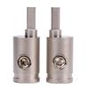 1 Pair Brass Amp Input Reducers Car Sound Amplifier Wire Terminal Connectors for Vehicle Sound Systems 0GA to 4GA