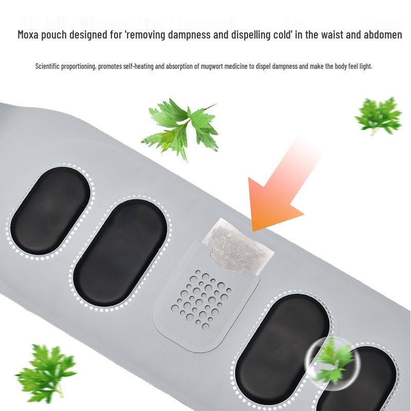 Heated Waist Support Belt & Massager for Men and Women