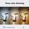 Desk Lamp Modern Night Light Tri Color Infinite Dimming USB Creative Spiral Table Lamp Bedroom Living Room Bedside Table Decor