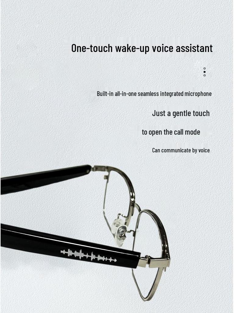 GT06 Smart Bluetooth Glasses: High-Definition Sound, Long Battery Life, Unisex Design