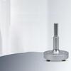 14in Sealant Mixer Nozzle for Dual Component Adhesives with Compact Diameter and High Strength Material for Reliable Use