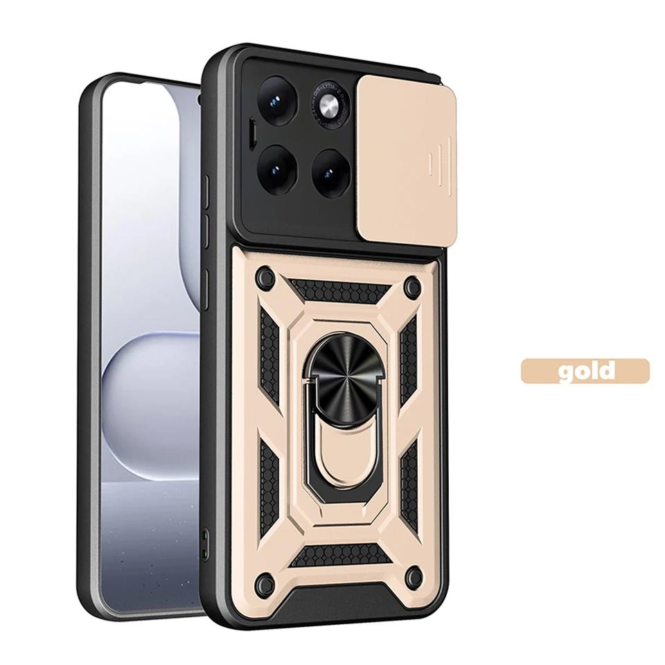 Magnetic Funda for Motorola Moto Edge 70 60 Fusion 60 Pro Phone Case Slide Camera Lens Ring Stand Holder Shockproof Cover Capa
