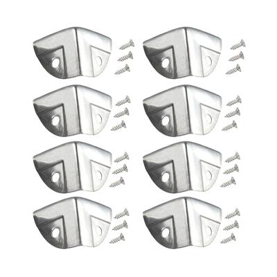 Hochwertiger Eckenschutz Eisen 2,4*2,4*2,4cm 4/8/12 Stück Kosmetikbehälter
