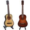 Wooden Miniature Classical Guitar Model Handcrafted Musical Instrument Gift For Music Lovers And Home Decoration