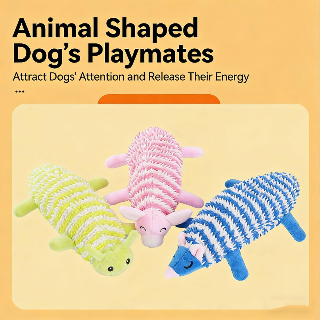 Dog Toy - Hedgehog Design -  Toy - Interactive Sound - Long-lasting Chewing And Grinding Teeth Dog Toy