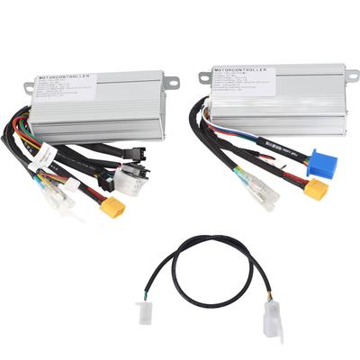 48V 800W Elscooter Kontroller Dubbeldrift Aluminiumlegering Elcykel Hastighetsreglering