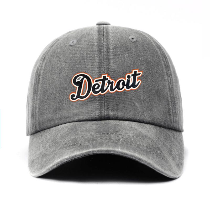 

Detroit Graphic Print Outdoor Sunshade Baseball for Men And WomenAppropriate for Any Season One Size