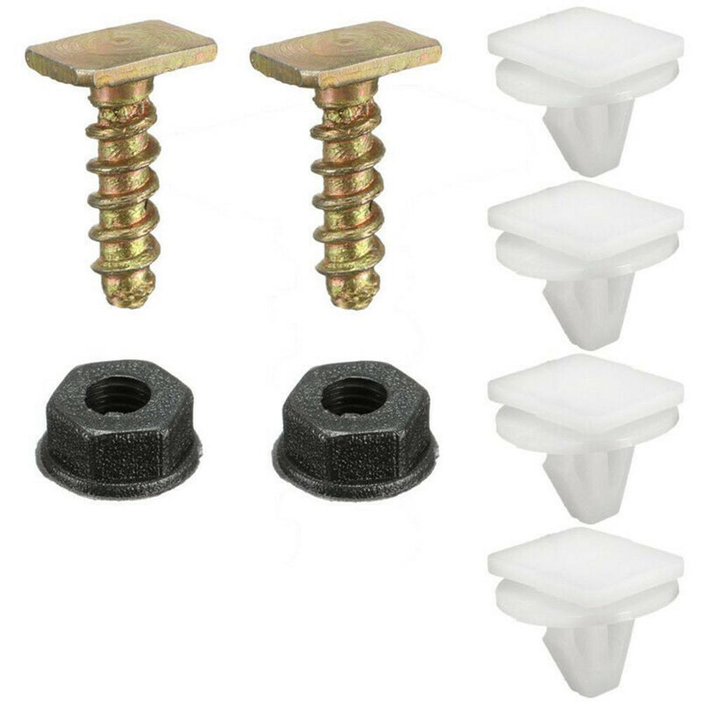 Front Trim Fastener Clips Nut Plastic Screw Set Wheel