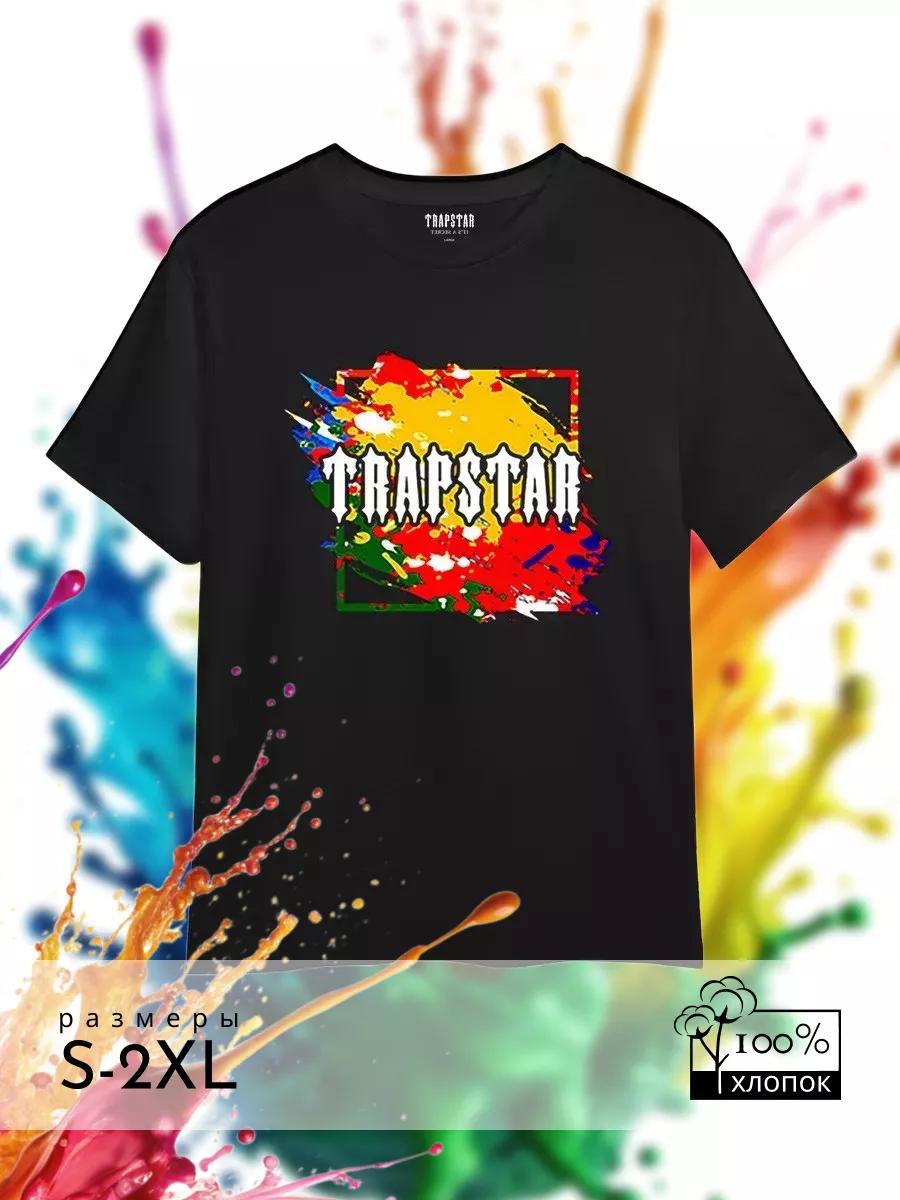Oversized T-shirt with “Moskva” print S