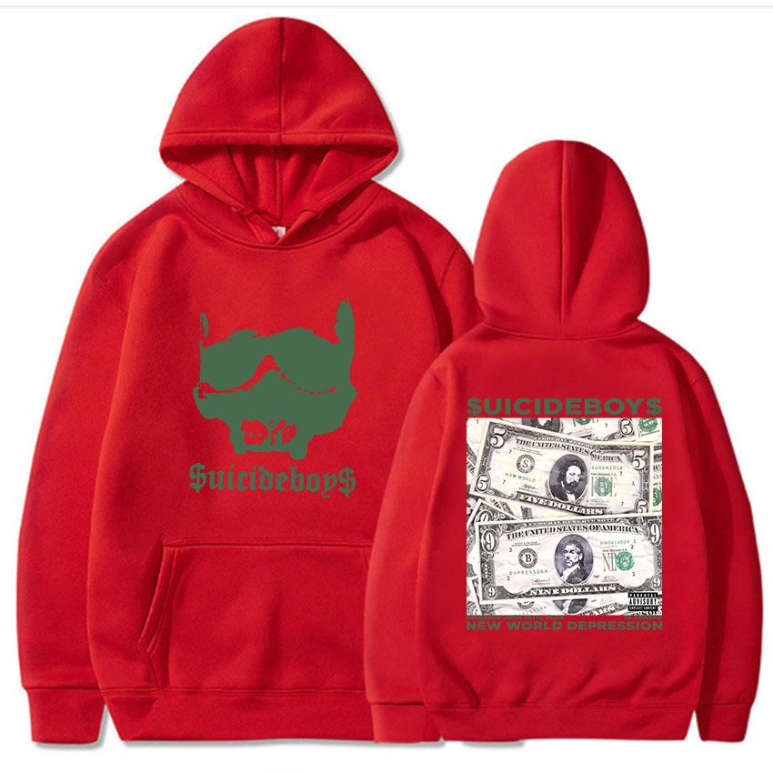 

НОВАЯ МИРОВАЯ ДЕПРЕССИЯ Альбом Толстовки Уличная одежда Ropa Hombre Длинный рукав Мужские/Женские Теплые Толстовки Графическая одежда С капюшоном S