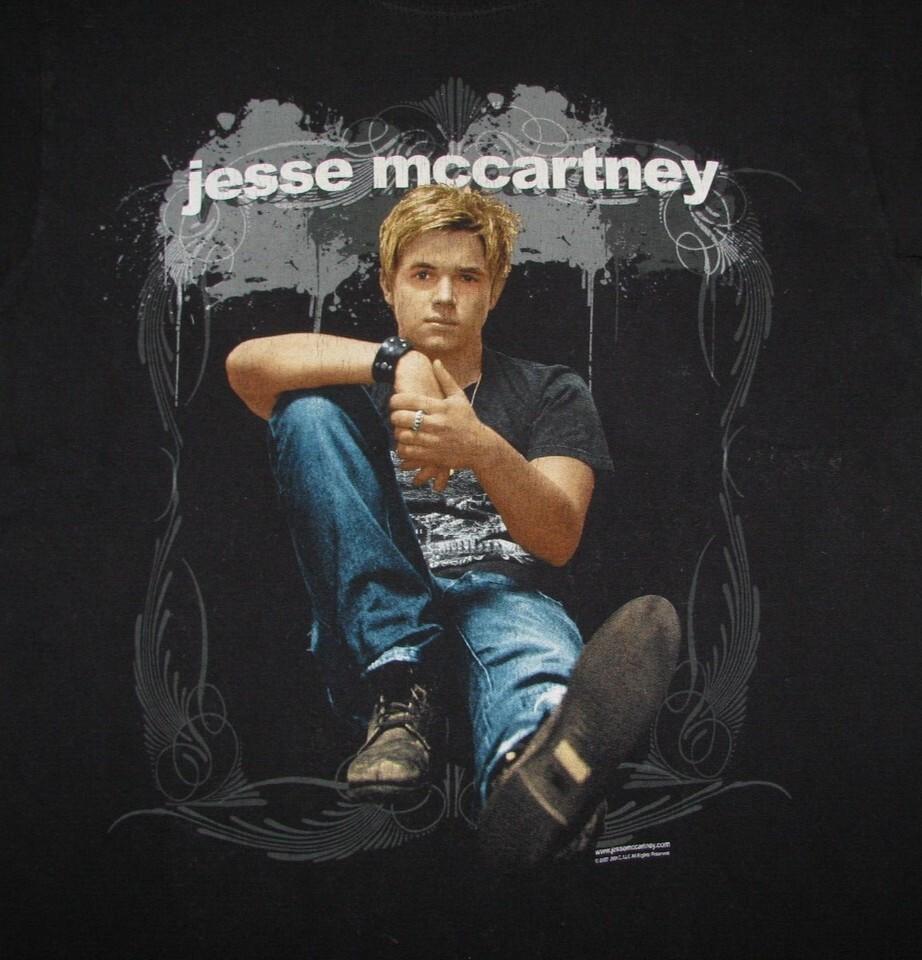 Jesse McCartney Tour Dream Street Tee For Men Women Cotton Shirt UU772 Unisex T-Shirt M
