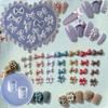 1 ks Silikonová forma na nehtové umění Stuha Mašle Tvar dárku 3D Šablony Šablony DIY Šperky Kawaii Doplňky Manikúra Dekorace Potřeby