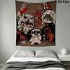 Gothic Wall Hanging Printed Fabric Blanket Decorative Tapestries for Bedroom Living Room Home Decor