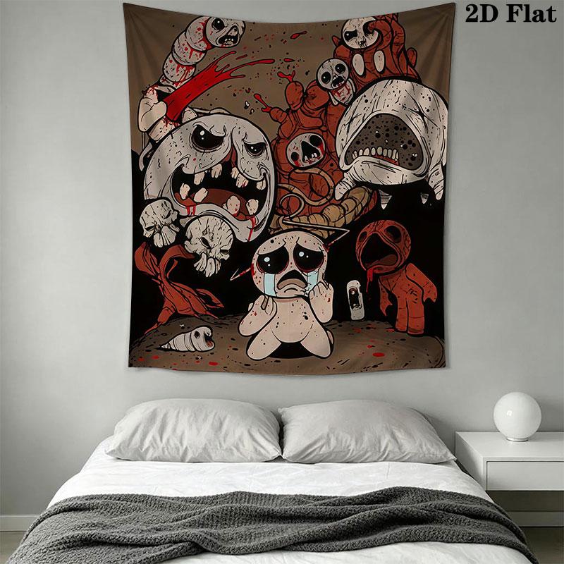 Gothic Wall Hanging Printed Fabric Blanket Decorative Tapestries for Bedroom Living Room Home Decor