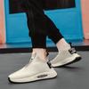Fashion Fashion Men's Mesh Casual Shoes Breathable Soft Men Sports Shoes Slip-on Men Platform Sneakers New Male Loafers Chaussure Hommes
