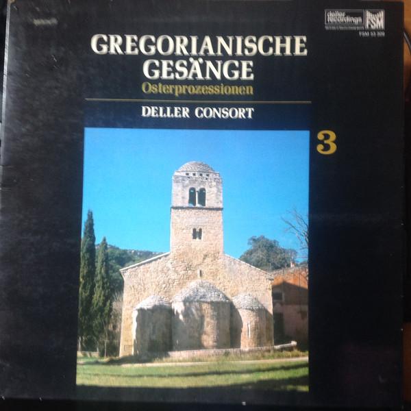 

LP Record DELLER CONSORT Gregorianische Gesnge 3 Osterproz FSM53309 Deller Recordin France Classical Used