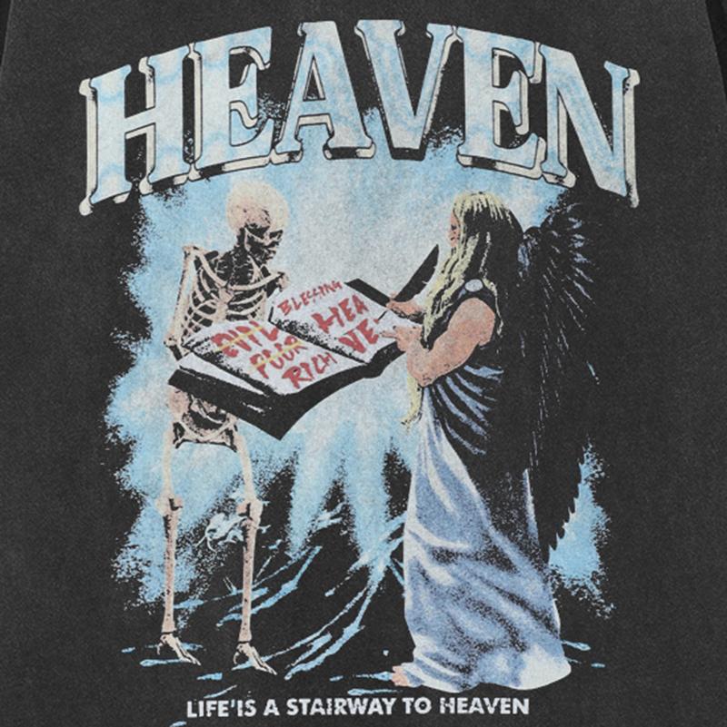 2024 Streetwear Heaven Graphic Unisex T-Shirt