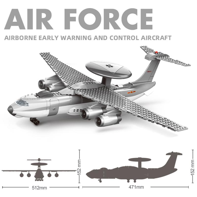 Large F15 J-20 Military Combat Aircraft Building Blocks Assembled Toys Boys Benefit Intelligence Children Gifts P-51 Fighter
