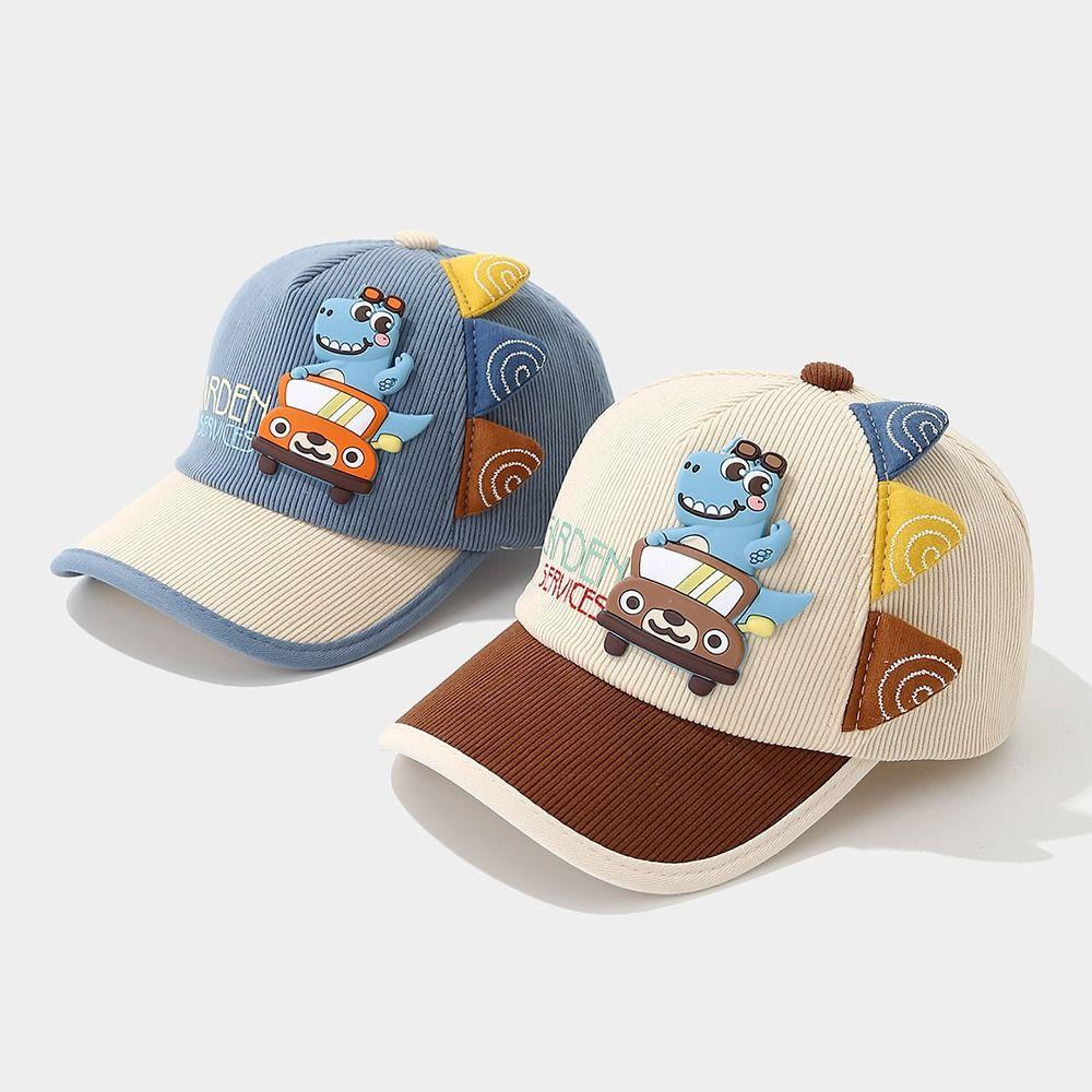 Sun Protection Kids Baseball Cap 3D Toddler Sun Hat Skin Friendly Children Peaked Cap