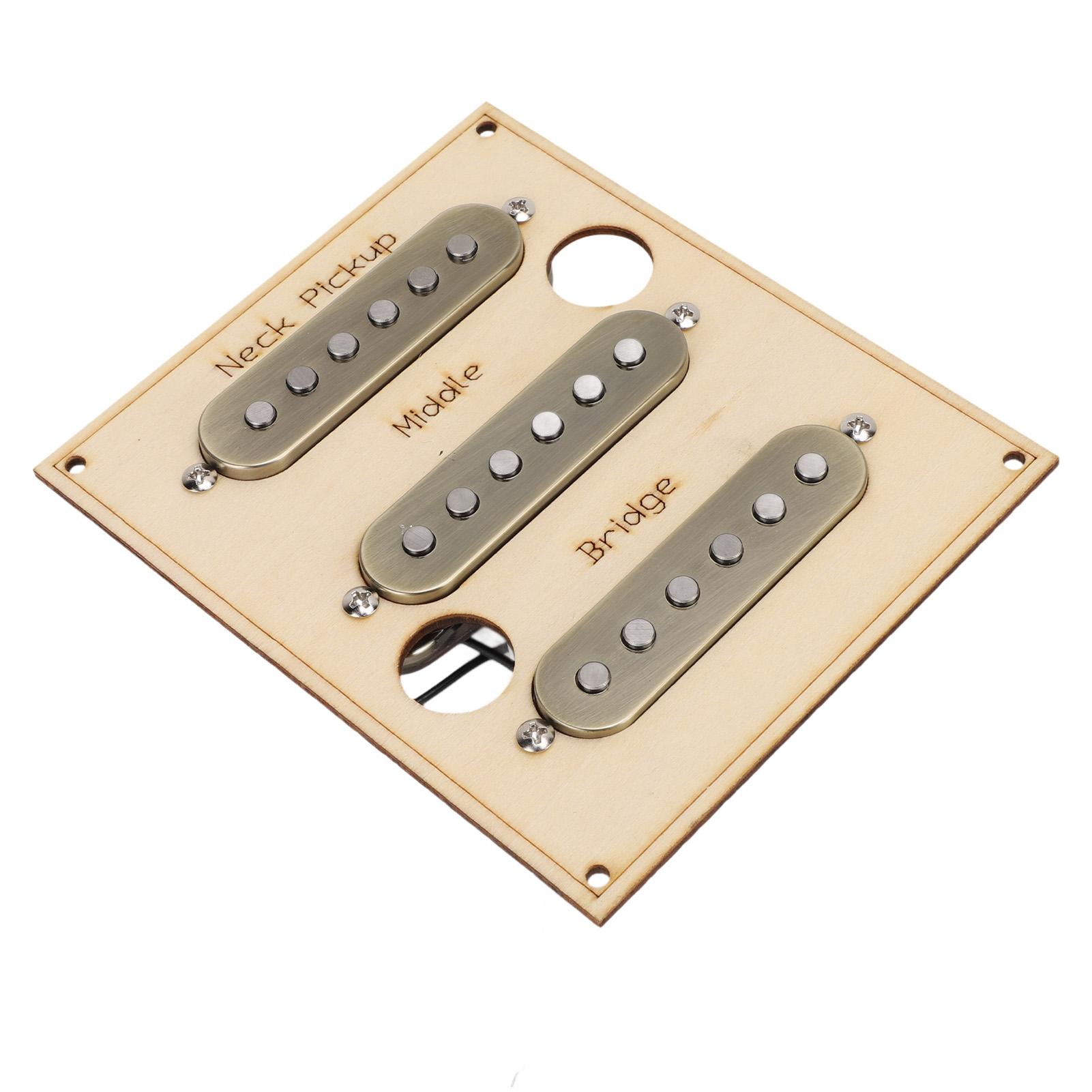 

Электрогитарный звукосниматель в стиле ретро с металлическим полюсным элементом для замены гитарного звукоснимателя для Squier