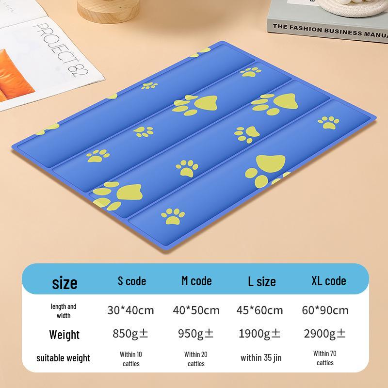 Waterproof Gel Cooling Pad for Pets - Summer Sleep Mat for Dogs & Cats