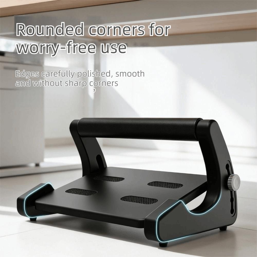 Adjustable Angle Adjustable Footstool Non-Skid Bottom Office Desk Foot Rest  Home Office
