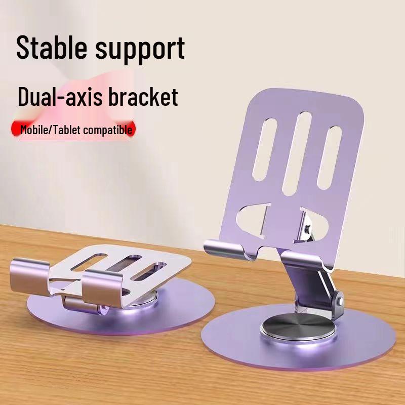 720-Degree Rotating & Adjustable Phone Holder Stand for Live Streaming & Binge-Watching