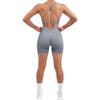Women Strappy Romper Seamless Jumpsuit Tummy Control Padded Sports Bra