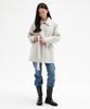 MIND BRIDGE WOMEN [W] Handmade Belted Half Coat - 2 Colors